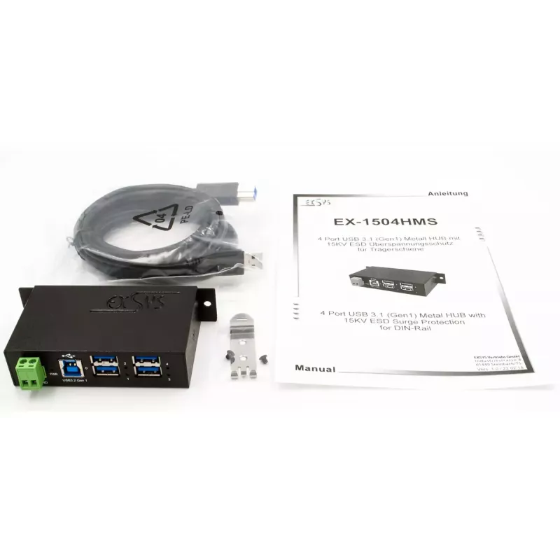 USB-keskitin EXSYS EX-1504HMS