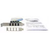 EXSYS 4-porttinen USB 3.2 Gen 1 PCIe-kortti self-power 3A Renesas