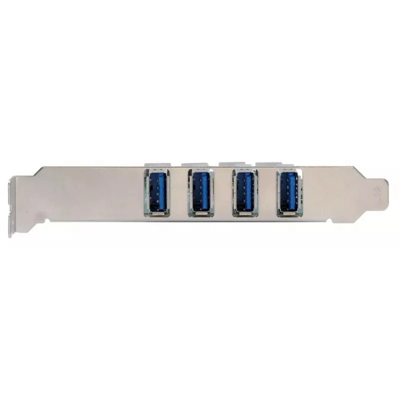 EXSYS 4-porttinen USB 3.2 Gen 1 PCIe-kortti self-power 3A Renesas