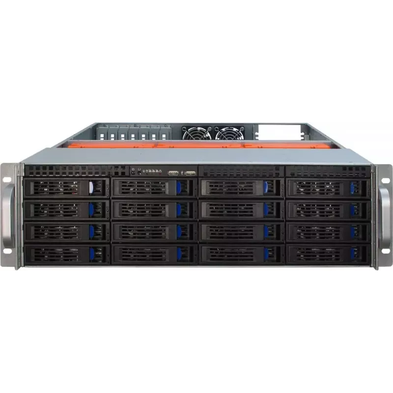 Palvelinkotelo Inter-Tech 3U-3416 rack musta