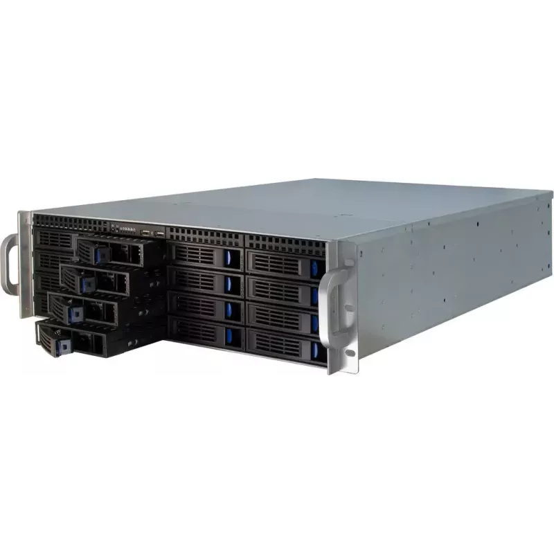 Palvelinkotelo Inter-Tech 3U-3416 rack musta