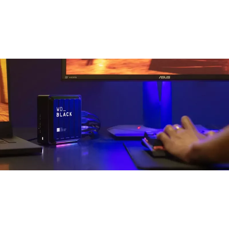 SSD Western Digital D50 langallinen Thunderbolt 3 musta