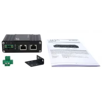 EXSYS PoE++ Gigabit-injektori 60W -40 °C – +80 °C