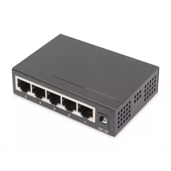 Hallitsematon kytkin Digitus DN-80202-1 5 porttia Gigabit