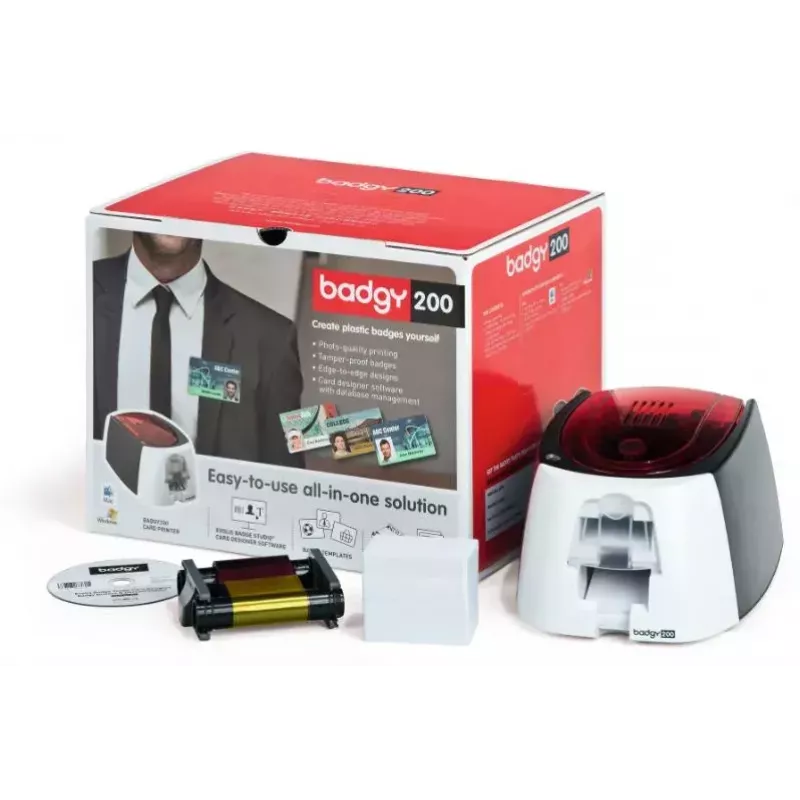 Muovikorttitulostin Evolis Badgy200