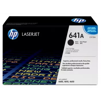 HP 641A musta alkuperäinen LaserJet-värikasetti 1 kpl