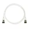 Verkkokaapeli LogiLink CQ9011S RJ-45 Cat6a 0,3 m valkoinen