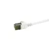 Verkkokaapeli LogiLink CQ9011S RJ-45 Cat6a 0,3 m valkoinen