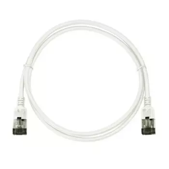 Verkkokaapeli LogiLink Ultraflex SlimLine RJ-45 Cat6a 1 m valkoinen