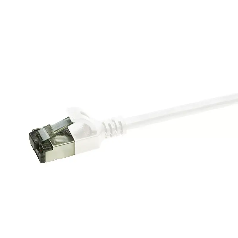 Verkkokaapeli LogiLink Ultraflex SlimLine RJ-45 Cat6a 1 m valkoinen