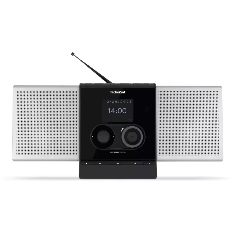 Internetradio TechniSat MULTYRADIO 600 CD IR DAB+ analoginen digitaalinen
