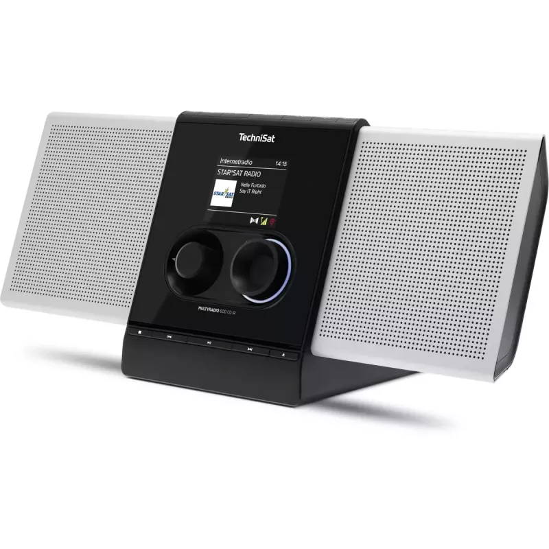 Internetradio TechniSat MULTYRADIO 600 CD IR DAB+ analoginen digitaalinen