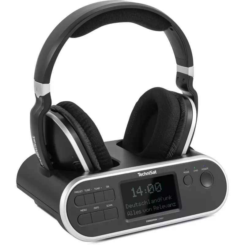 Kuulokemikrofoni TechniSat StereoMan 2 DAB+