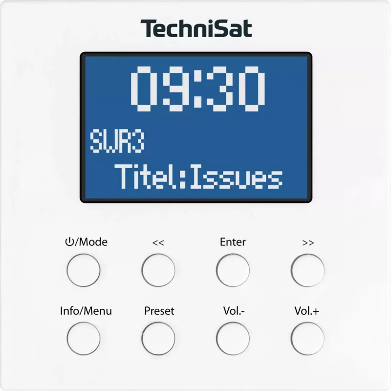 Suihkuradio digitaalinen TechniSat DigitRadio Up 1
