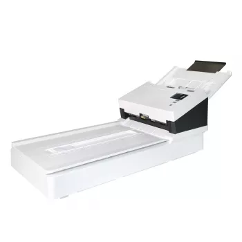 Avision ADF-skanneri AD345GFWN — A4, 1200 x 1200 DPI, CIS, 100 arkin ADF, duplex, valkoinen