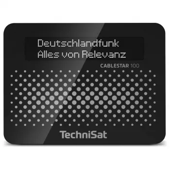 TechniSat CABLESTAR 100 DAB+ Radiovirittäjä, musta