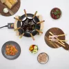 Princess 01.173025.01.001 -fondue-setti Pure musta