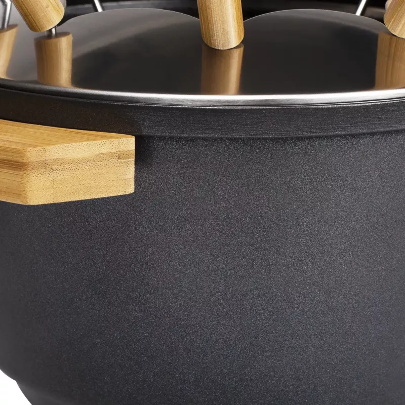 Princess 01.173025.01.001 -fondue-setti Pure musta