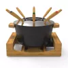 Princess 01.173025.01.001 -fondue-setti Pure musta