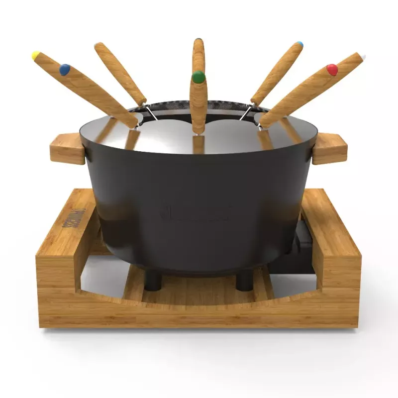 Princess 01.173025.01.001 -fondue-setti Pure musta
