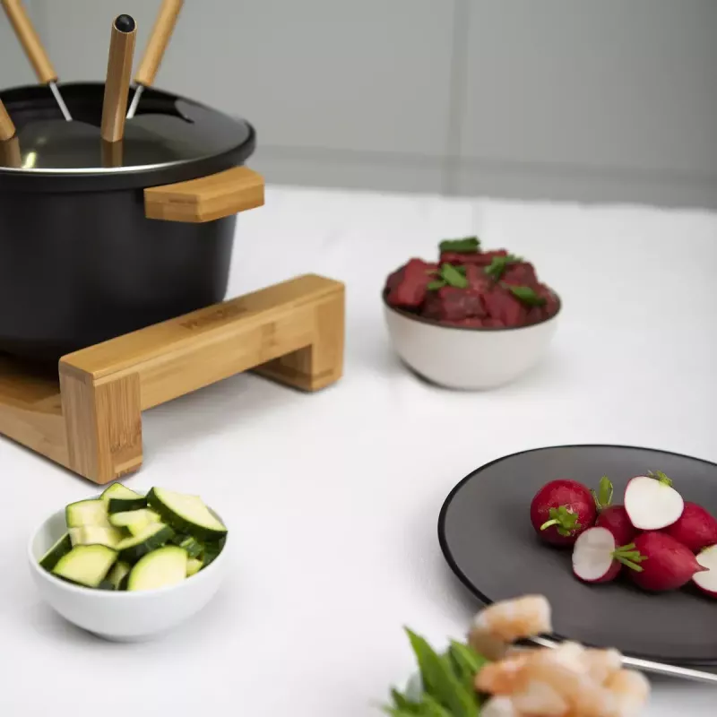 Princess 01.173025.01.001 -fondue-setti Pure musta