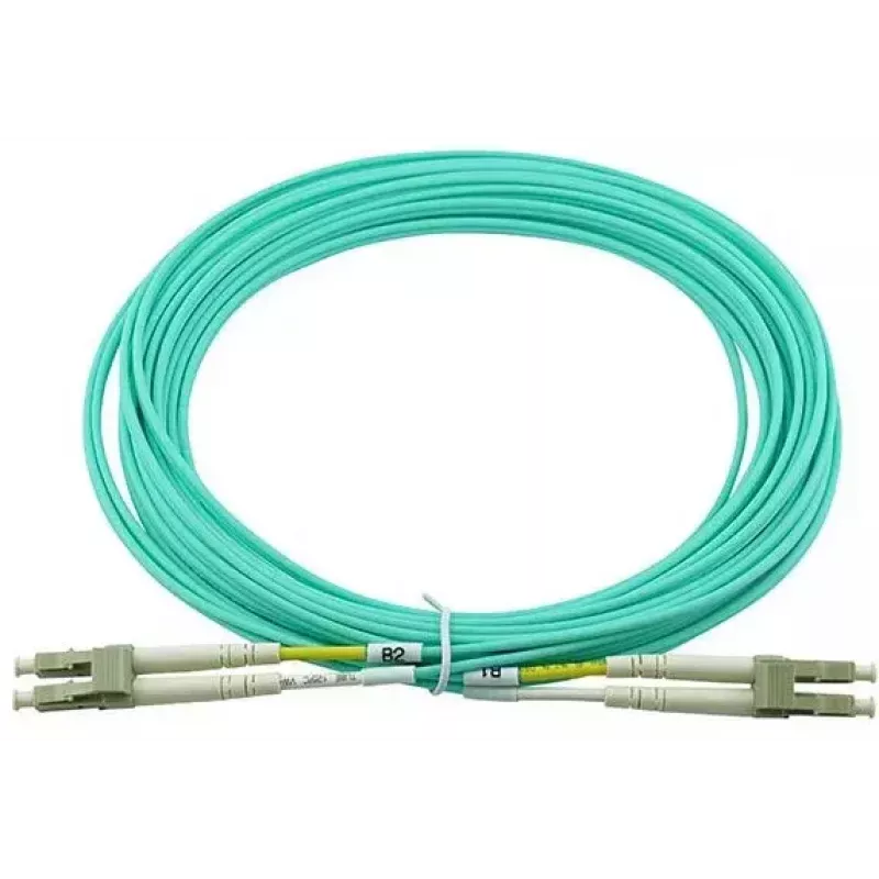 BlueOptics 050502T512000050M-BO Duplex-kuituoptinen kytkentäkaapeli, LC/UPC - LC/UPC, OM3 50/125 µm, 50 m, beige