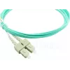 BlueOptics 055702K512000015M-BO Duplex-kuituoptinen kytkentäkaapeli, LC/UPC - SC/UPC, OM3 50/125 µm, 15 m, beige