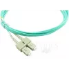BlueOptics 055702K512000020M-BO Duplex-kuituoptinen kytkentäkaapeli, LC/UPC - SC/UPC, OM3 50/125 µm, 20 m, beige