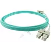 BlueOptics 055702K512000030M-BO Duplex-kuituoptinen kytkentäkaapeli, LC/UPC - SC/UPC, OM3 50/125 µm, 30 m, beige