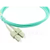 BlueOptics 055702K512000050M-BO Duplex-kuituoptinen kytkentäkaapeli, LC/UPC - SC/UPC, OM3 50/125 µm, 50 m, beige