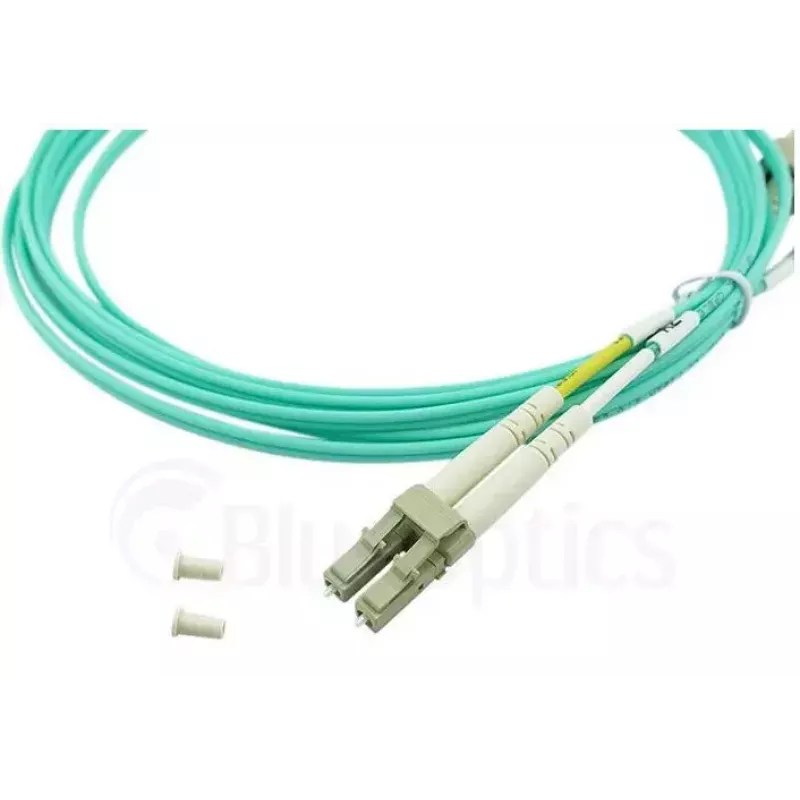 BlueOptics 055702T512000015M-BO Duplex-kuituoptinen kytkentäkaapeli, LC/UPC - SC/UPC, OM3 50/125 µm, 15 m, beige