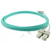 BlueOptics 055702T512000015M-BO Duplex-kuituoptinen kytkentäkaapeli, LC/UPC - SC/UPC, OM3 50/125 µm, 15 m, beige