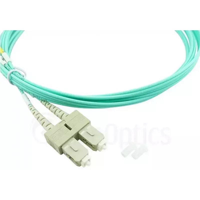 BlueOptics 055702T512000020M-BO Duplex-kuituoptinen kytkentäkaapeli, LC/UPC - SC/UPC, OM3 50/125 µm, 20 m, beige
