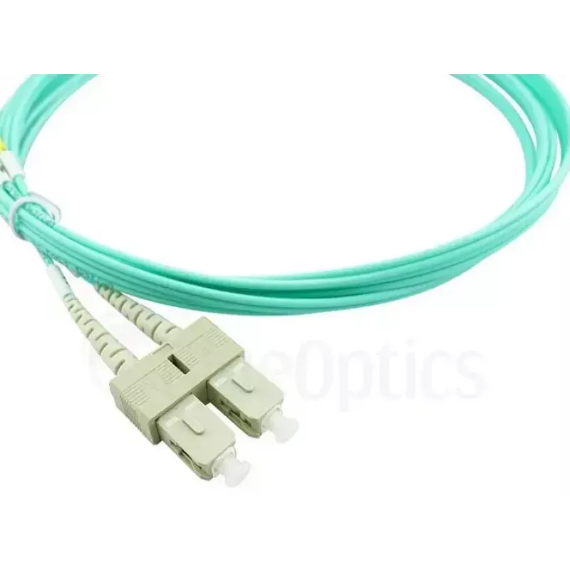 BlueOptics 055702T512000030M-BO Duplex-kuituoptinen kytkentäkaapeli, LC/UPC - SC/UPC, OM3 50/125 µm, 30 m, beige