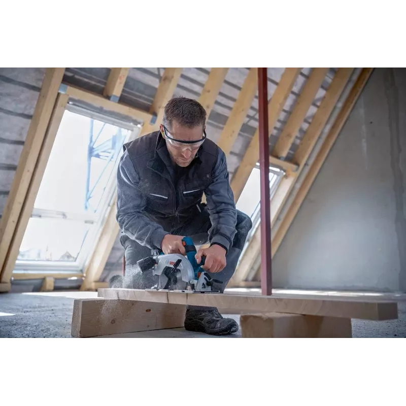 Bosch GKS 18V-57-2 L PROFESSIONAL 16.5 cm musta, sininen, hopea 5000 kierr./min