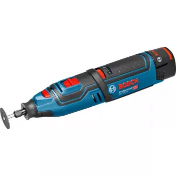 Bosch GRO 10.8 V-LI Professional akkukäyttöinen pyörivä työkalu, 3,2 mm istukka, 2 akkua