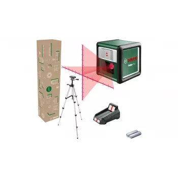 Viiva-/pistelaseri Bosch Quigo Plus enimmäiskantama 12 m itsetasaus ±4°