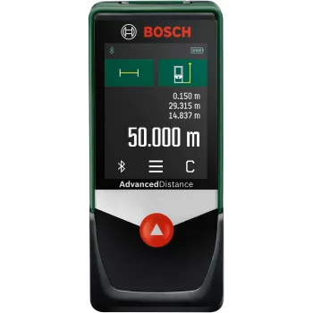 Bosch AdvancedlDistance 50C laseretäisyysmittari monivärinen 50 m