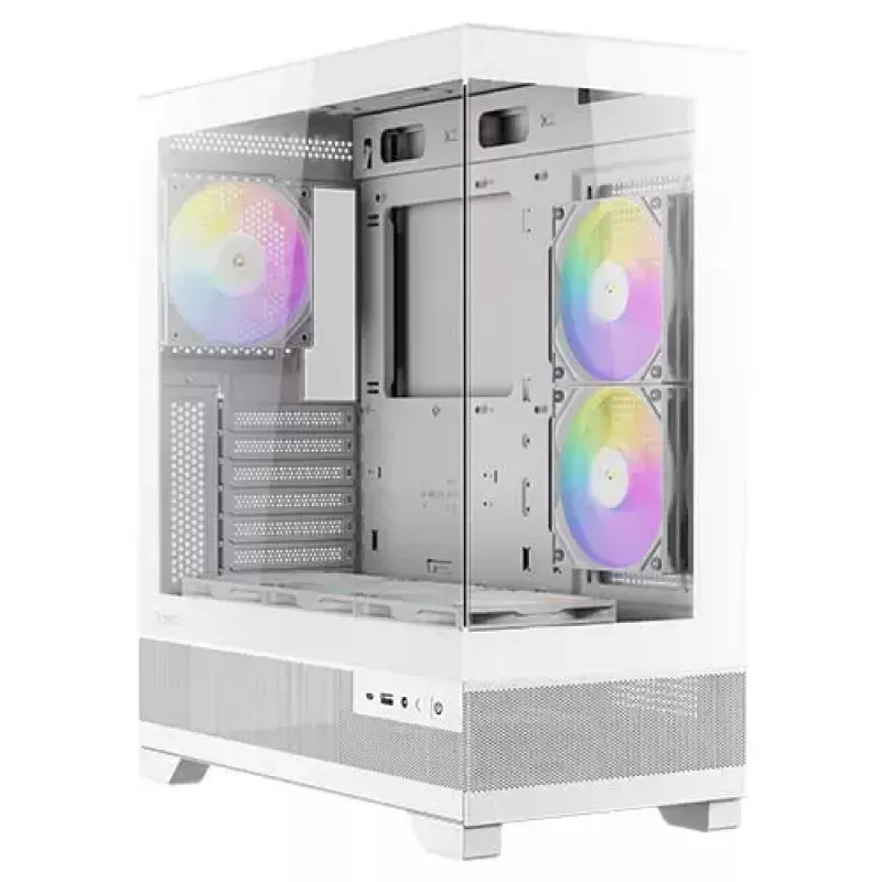 PC-kotelo Antec CX700 ARGB Midi Tower valkoinen