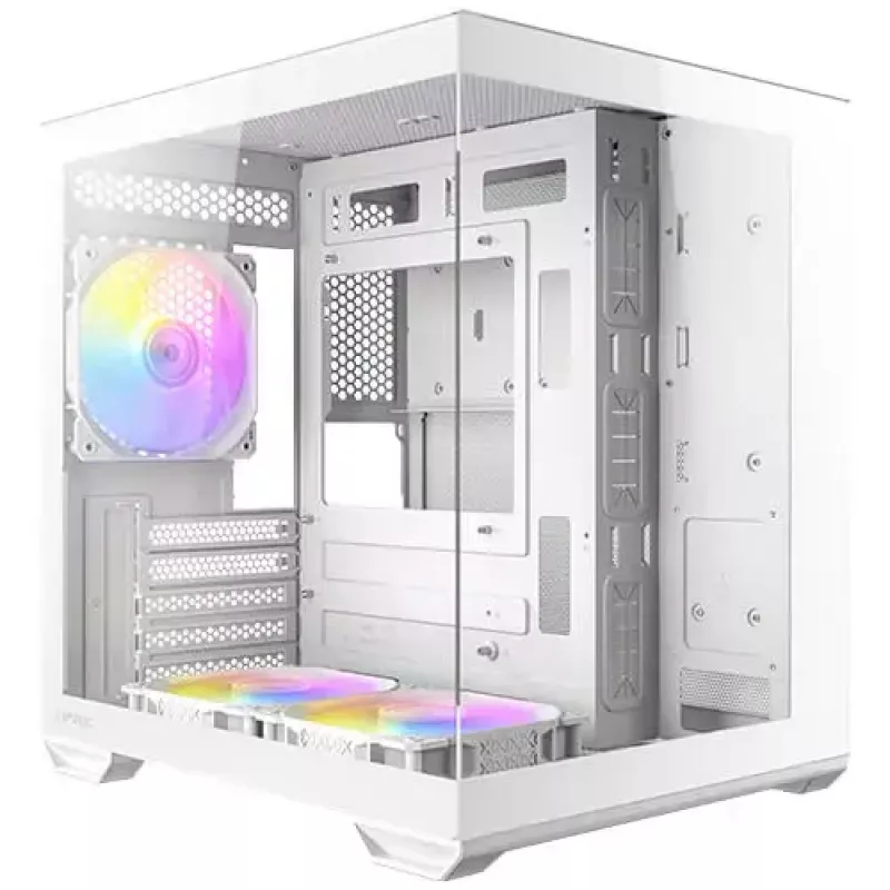 Tietokonekotelo Antec 0-761345-10218-6 Mini Tower valkoinen