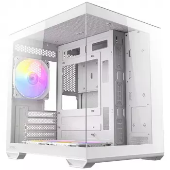 Tietokonekotelo Antec 0-761345-10218-6 Mini Tower valkoinen