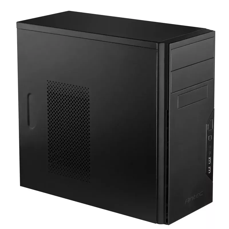 PC-kotelo Antec VSK3000B-U3/U2 Mini Tower musta