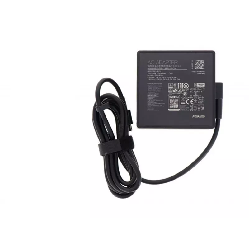 ASUS 0A001-01090100 verkkolaite sisäkäyttöön 100 W musta