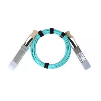 BlueOptics InfiniBand kuitu-kaapeli 10 m QSFP28 akva