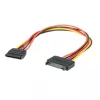 SATA-virtajatkokaapeli ROLINE 0,3 m