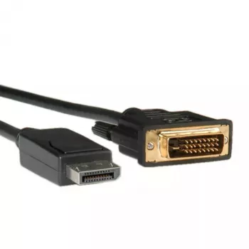 DisplayPort-kaapeli ROLINE DP-DVI (24+1) LSOH M/M 5 m