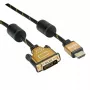 Videokaapeli-adapteri ROLINE 11.04.5895 10 m HDMI DVI musta kulta