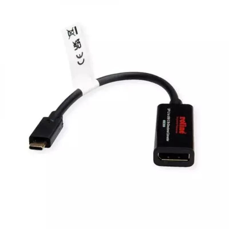 USB-näytönohjainadapteri ROLINE 11.04.5957-10 3840 x 2160 pikseliä musta