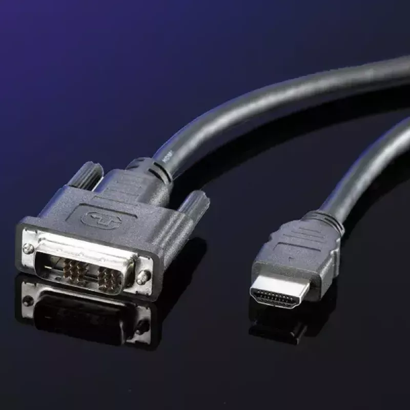 Näyttökaapeli VALUE DVI (18+1) - HDMI uros/uros 10 m