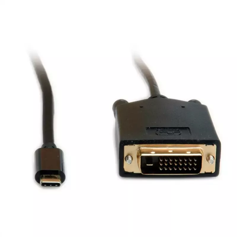 Videokaapeliadapteri VALUE 11.99.5831 1 m USB C - DVI musta